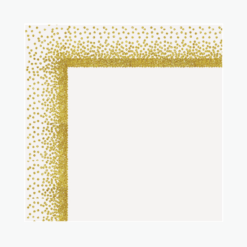 Ultra Brite Confetti Gold Poster Board L