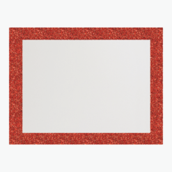 Ultra Brite Red Glitter Glam Frame Poster Boar L